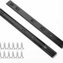 Ravinte 12 Inch Soft Close Drawer Slides 2 Pairs 4 Pack Black Full Extension Ball Bearing Drawer Glide Side Mount