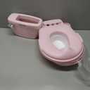 Ingenuity My Size Potty Pro in Pink, Infant Potty Training Toilet, Lifelike Flushing Sound, for Ages 18 Months, Up to 50 Pounds