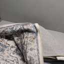 Hallway Washable Runner Rug - 2'6x12 Kitchen Rugs Entryway Rug Runner Vintage Soft Floor Mat Non Slip Indoor Farmhouse Carpet for Bathroom Living Room Bedroom (2'6''x12', Brick)