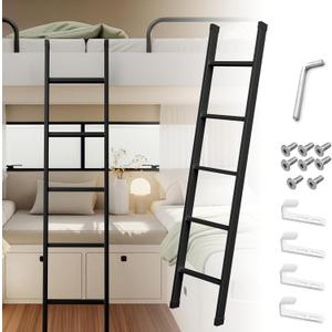 66inch RV Bunk Ladder, Heavy Duty Bed Ladders with Anti-Slip Design