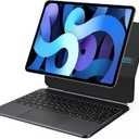 for iPad Air 13-inch (M3 2025/M2 2024), iPad Pro 12.9 inch (3rd,4th,5th,6th gen) Keyboard Case with Trackpad Wireless Backlit Keyboard, Shortcut Keys, Smart Connector Technology