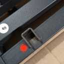 Olee Sleep 18 Inch Heavy Duty Steel Slat Anti-Slip Support, Easy Assembly Platform Bed Frame, Noise Free Steel Mattress Foundation, Maximum Storage, No Box Spring Needed, Black, Cal King Size