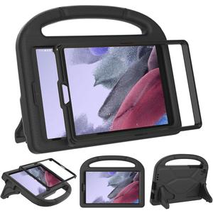 SUPLIK Kids Case for Samsung Galaxy Tab A11 8.7 Inch 2025 / A9 8.7" 2023 / A7 Lite 8.7 2021, Built-in with Screen Protector, Durable Shockproof Lightweight Handle Stand Protective EVA Cover, Black