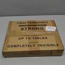 8pcs Wall Shelf Brackets Heavy Duty Floating Shelf Bracket Hidden,Invisible Black Shelving Brackets Decorative Floating Shelf Hardware Heavy Duty,Metal Shelf Support Bracket(8"-8pcs)