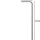 TBTFW 67 Inch High Hanging Bird Cage Stand, Bird Feeder Stand with Base, Suitable for Hanging Various Types of Birdcages(Weight Limit: Within 35 Pounds)