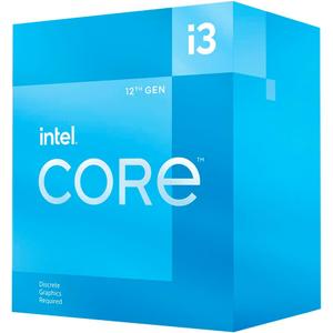 Intel Core 12th Gen i3-12100F desktop processor, featuring PCIe Gen 5.0 & 4.0 support, DDR5 and DDR4 support. Intel Core 12th Gen i3-12100F desktop processor, featuring PCIe Gen 5.0 & 4.0 support, DDR5 and DDR4 support.