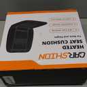 Heated Seat Cover 22 Wide with Fast Heat Large Size Warmer for Winter