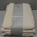 LONDON LINENS Pack of 2 Soft Microfiber Massage Table Sheets 3 Piece Set - Includes Massage Table Cover, Massage Fitted Sheet, and Massage Face Rest Cover (Cream)