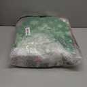 Sweetude 60 Pcs Reusable Christmas Tote Bags Bulk 12.6 x 9.8 x 4.3 Inch Red Green White Stripes Polka Dots Gift Bags with Handles Non Woven Snowflakes Xmas New Year's Shopping Holiday Party Supplies