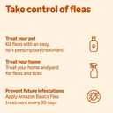 Amazon Basics Topical Flea Treatment for Medium Cats (5-9 Pounds), 4 Count