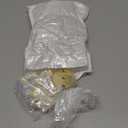 COMNICO 2 Pack Metal Bow Curtain Holdbacks, Gold Metal Wall Mounted Bow Wall Hooks Modern Gold Holders for Office Bathroom Bedroom Living Room Home Decorative