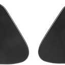 ACROPIX Front Left Right Side Headlight Washer Nozzle Cover Cap Fit for BMW X3 F25 2010-2017 - Pack of, 2 Black