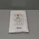 FAUNNA 600TC 100% Cotton Pillow Protectors, Standard Size (20x26), 4 Pack, Oeko-TEX Certified, Hotel Grade Pillow Cover with Silent Zipper, Zip Up Pillow Cases, White