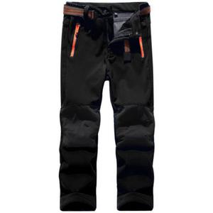 Jessie Kidden Kids Boys Girls Youth Waterproof Hiking Ski Snow Pants Elastic Waist Warm Insulated Pants (8-9 Years, Black)
