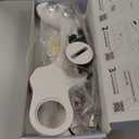 LUXE Bidet NEO 120 - Single Nozzle, Self-Cleaning, Non-Electric Bidet Attachment for Toilet Seat, Adjustable Water Pressure, Rear Wash (White)