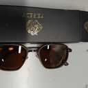 FEISEDY Polarized Aviator Sunglasses for Men Square Retro Metal Frame UV 400 Protection TAC Lens B0329