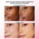 Too Faced Born This Way Natural Finish Longwear Liquid Foundation | Medium-To-Full Coverage | Hydrating + Oil Free