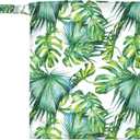 Waterproof Wet Dry Bag for Wet Clothes, Baby Clothes, Sweaty Clothes, Swimsuits and Travel - Palm Trees Pattern - Reusable and Machine Washable (Palm Trees)
