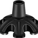 Cane Tip PANZHENG 3/4 inch 6 Support Cane Feet Self Standing Canes Tip, 6 Support Feets Base Replacement Walking Canes, Walking Sticks, Folding Canes (Black)