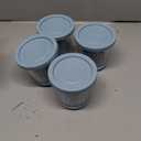 For Ninja Creami Pints and Lids-4 Pack, 16OZ Container Compatible with NC299AMZ & NC300s Series Ice Cream Makers, Extra Cups Replacement for Ninja Creamy Containers Airtight Anti-slip Dishwasher Safe