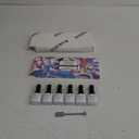 RARJSM Nude Cat Eye Gel Polish Set 6 Pcs Sparkle Diamond Glitter Sheer Purple Soft Pink Chanpagne Gold Velvet Ice Jelly Glass Cateye Gelpolish with Magnet Stick UV LED Curing Requires Home Manicure