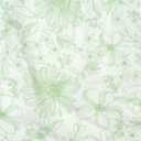 HonestBaby Baby 3 Pack Sleevelss Ruffle Shoulder Tops 100% Organic Cotton for Baby Girls (5T, White Peach Blossom Floral)