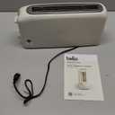 bella 2 Slice Slim Toaster, Fitsanywhere™ Kitchenware, 6 Setting Shade Control with Reheat & Cancel Buttons, Fits sourdough, 10” Long Slot, Anti Jam & Auto Shutoff, 900 Watt, Oatmilk