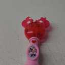 Little Kids Disney Minnie Mouse Light and Sound Musical Bubble Wand, Includes Bubble Solution, Plastic, Multi (2051)