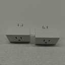 Kasa Smart Plug Ultra Mini 15A, Smart Home Wi-Fi Outlet Works with Alexa, Google Home & IFTTT, No Hub Required, UL Certified, 2.4G WiFi Only, 2 Count (Pack of 1)(EP10P2) , White