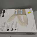 KOHLER 25875-96 Hyten 3" Height, Elevated Soft Close Elongated Toilet Seat, Contoured Seat with Grip-Tight Bumpers, Quick-Attach Hardware, No Slam Toilet Seat, Biscuit