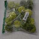 Kimura's Cabin 20Pcs Green Artificial Chrysanthemums Fake Silk Ball Flowers Mums Bouquets Arrangements Wedding Party Decor St Patricks Day Home Kitchen Garden Table DIY Floral Centerpieces (Green)