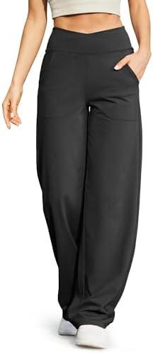 G4Free EverGoing Wide Leg Pants for Women Loose Yoga Pants with Pockets Petite/Regular/Tall Stretch Casual Lounge Pants.M G4Free EverGoing Wide Leg Pants for Women Loose Yoga Pants with Pockets Petite/Regular/Tall Stretch Casual Lounge Pants.M