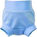 Splash About Happy Nappy Reusable Swim Diaper, Cashmere Blue, 6-12 Months
