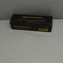 Portable Printer Wireless for Travel, D80 Thermal Printer, Inkless Printers, Compatible with iOS, Android, Laptop, Supports 8.5" x 11" US Letter & A4 & A5 for Home Use, Office, Vehicles, Black