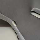 Ergonomic Waist Support and seat Cushion, 2-in-1 Memory Foam pad, Hollow Design for The Coccyx, Suitable for Office Chairs, car Safety Seats and Household use - relieves Lower Back and Hip Pain (Dark Grey)