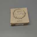 3 x Just Married Personalized Christmas Ornaments - Wedding Gifts for Couples 2025, Bridal Shower Gift for Bride, Custom Wooden Ornaments with Picture, Newly Wed Gifts for The Couple Mr and Mrs Engagement