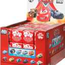 Mattel Disney and Pixar Cars Toy Die-Cast Mini Vehicle in Blind Box for Surprise with Character Car for Racing & Storytelling (Styles May Vary), GKD78, Pack of 4