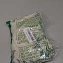 jinchan Floral Kitchen Curtains 45 Inch Linen Tier Curtains Farmhouse Cafe Half Window Drapes for Small Windows Light Filtering Blue on Beige for Living Room Bathroom Back Tab 2 Panels