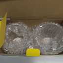 JoyJolt Haven Stackable Double Wall Glass Mugs, Set of 2 (13.5oz) Insulated Coffee Cups, Double Wall Glass Coffee Cups, Tea Cups, Latte Cups, Cappuccino Cups, Clear mugs set of 2