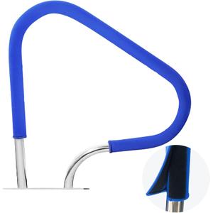 Swimming Pool Hand Rail Cover, 4 Feet Blue Slip Resistant Rail Grip Covers for Swimming Pool Hand Railing