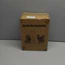 Vintage Blue Butterfly Bookends,Resin Book Ends for Shelves,Heavy Duty Decorative Bookends,Creative Book Stopper Holder Decor for Desk Home Office,Shelf Decoration,Gifts for Mother's Day