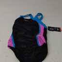 Speedo Girl's Swimsuit One Piece Mesh Splice Thick Strap (10)