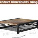 KLM Coffee Pod Holder for Keuring K-Cup,Rustic Brown Counter Storage Organizer with Sliding Drawer,Holds 35 Pods,No Assembly Required.