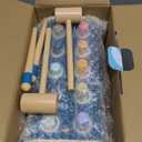 KIDWILL Montessori Pounding Toy for 1 2 Year Old Wooden Hammering & Activity Board with Xylophone, Number Maze, Pounding Bench Educational Toddler Gift Toys Age 1-3