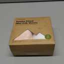 2-Pack Mini Crib Sheets Fitted - 38x26 Pack N Play Sheets for Pack and Play Mattress, Organic Cotton, Soft & Breathable Playard Bedding, Neutral Mini Toddler Bed Cover for Boys, Girls (Butterflies)