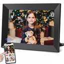 Frameo 10.1 Inch WiFi Digital Picture Frame with 32GB Storage,1280 * 800P IPS HD Touch Screen,Send Photos/Videos from Your Phone Anywhere, Photo Gifts for Parents and Grandparents