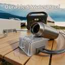 DAIERTEK Starlink Gen 3 12V Cigarette Lighter Adapter, 10V-36V Input 57V 4.5A Output, 18AWG Starlink Standard Car Charger, Waterproof Portable High Efficiency Stable Starlink DC Power Supply