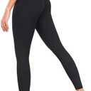 Women's High Waisted 25" Leggings Tummy Control Workout Leggings with Inner Pocket Buttery Soft Activewear Yoga Pants S
