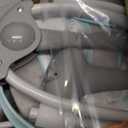 Ingenuity Swing 'n Go Lightweight Portable Baby Swing, Newborn to 9 Months, Hugs and Hoots