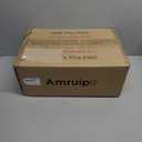 AMRUIPO 3 Lights Bathroom Light Fixtures Oil Rubbed Bronze Vanity Light with Clear Glass Shade 18in Modern Bathroom Lighting Fixtures Over Mirror for Bedroom/Living Room